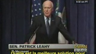 Le Sénateur Leahy veut une Commission sur les années Bush