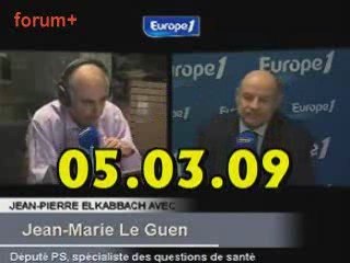 ITW de Jean-Marie Le Guen (05.03.09)