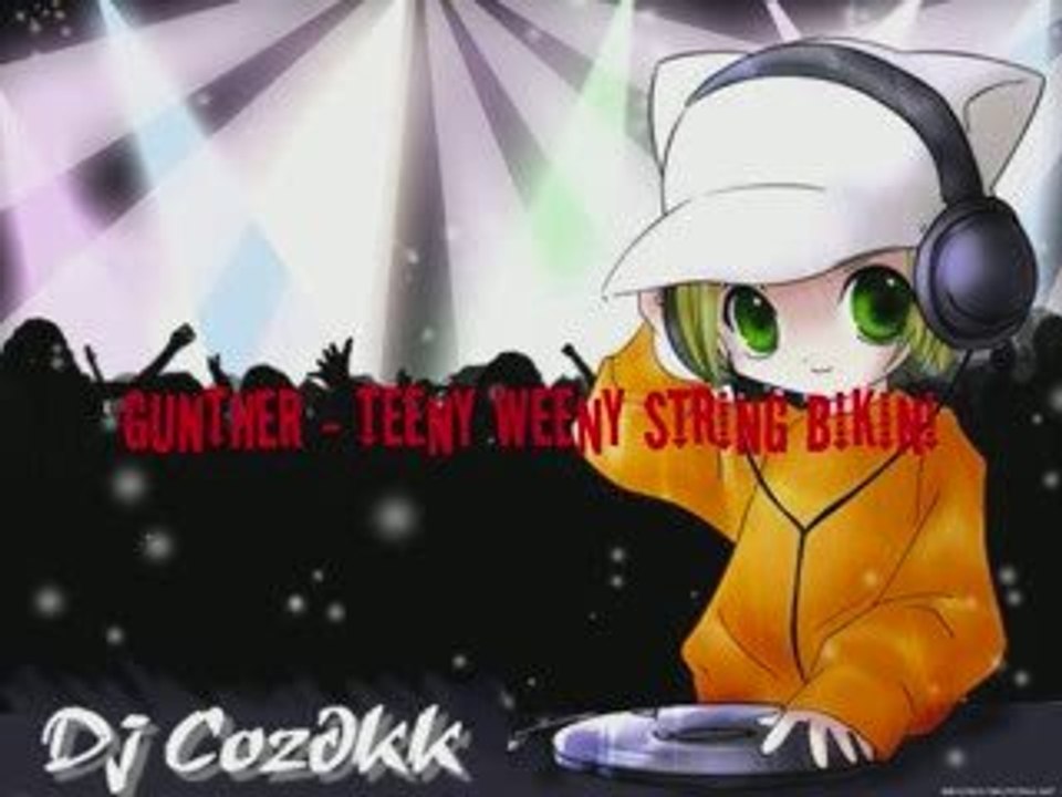 GUNTHER - Teeny Weeny String Bikini