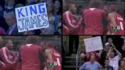 King James goes for 55