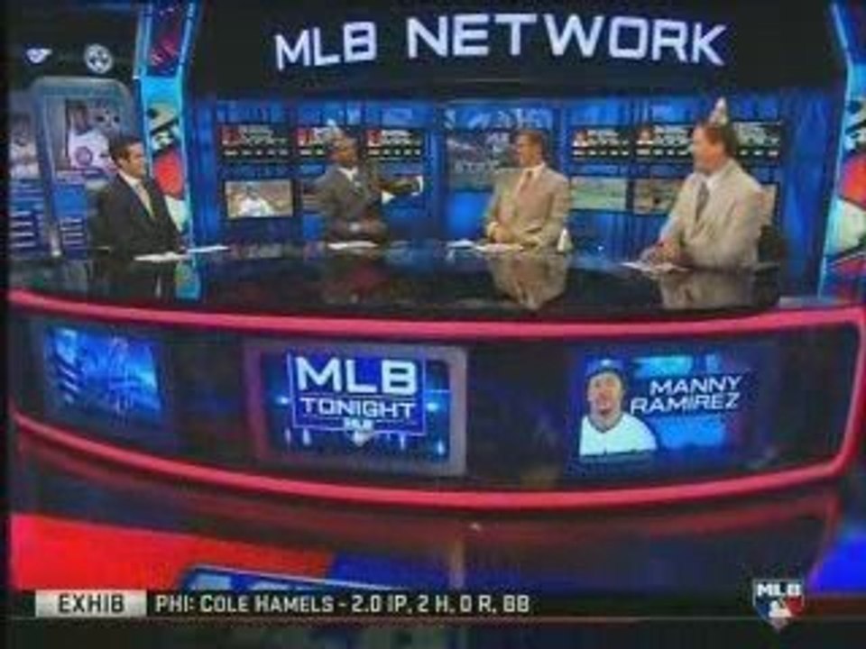 Manny Ramirez signing celebration