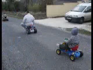 course de kart et moto et de tracteur