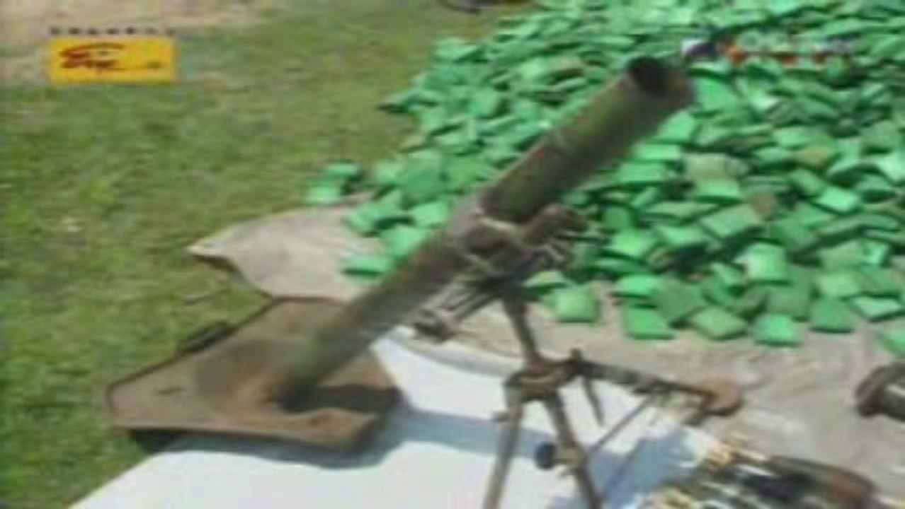 A Large Stock of LTTE Arms and Ammunition Found (English)