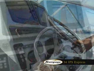 Rampage Yachts 34 Express with IPS