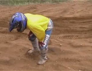 Motocross - Gamelle marante