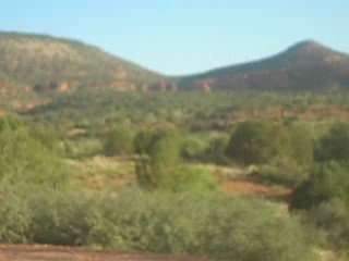 Entering a Vortex in Arizona Desert