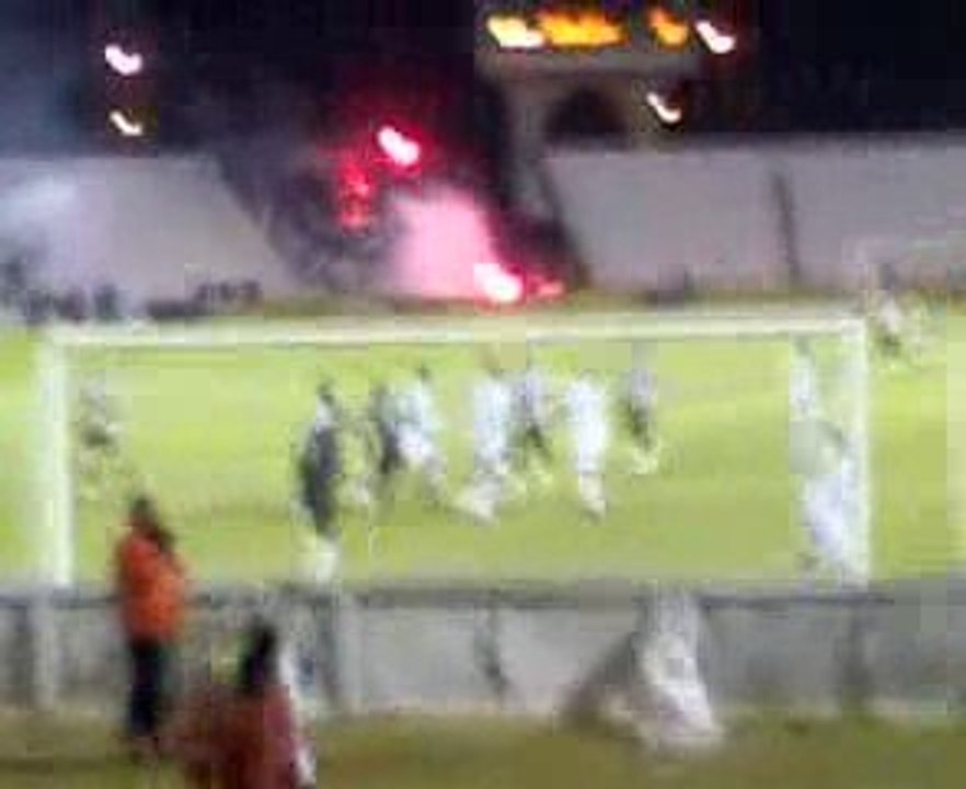 CRAQUAGE GREEN BOYS A SFAX STADE  ( VUE VIRAGE SFAXIEN )