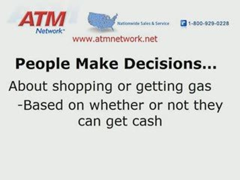 ATM Machines Attract More Customers To Your Business