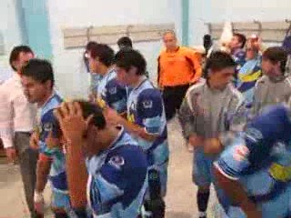 Previa en el camarin