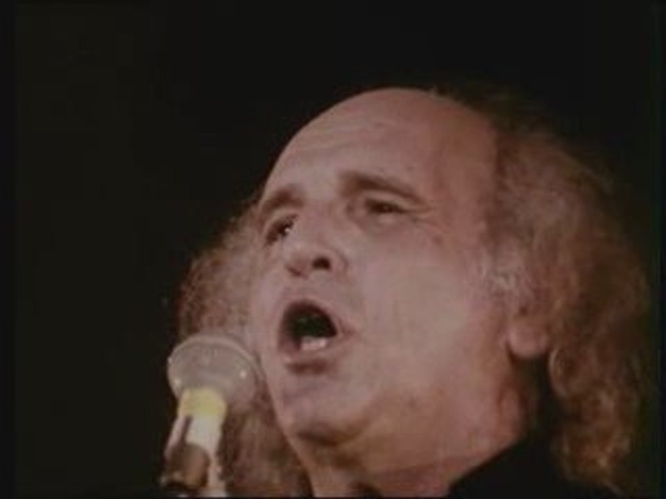 AVEC LE TEMPS LEO FERRE LIVE CLIP CHANSON FRANCE SCOPITONE F