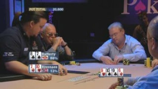 Poker EPT 3 Londres Rafferty vs Rivenaes