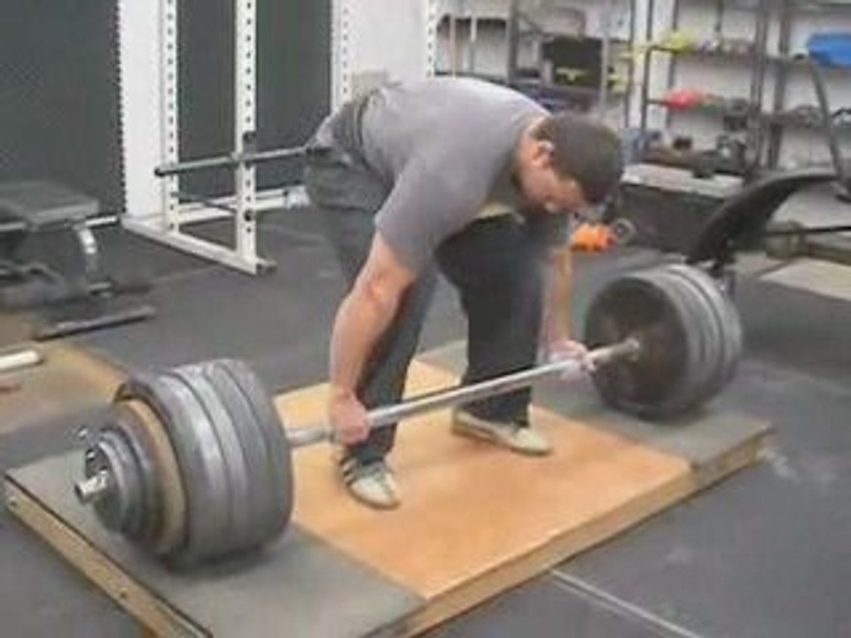 Athlé Dariusz Slowik lanceur disque soulevé terre 284kg