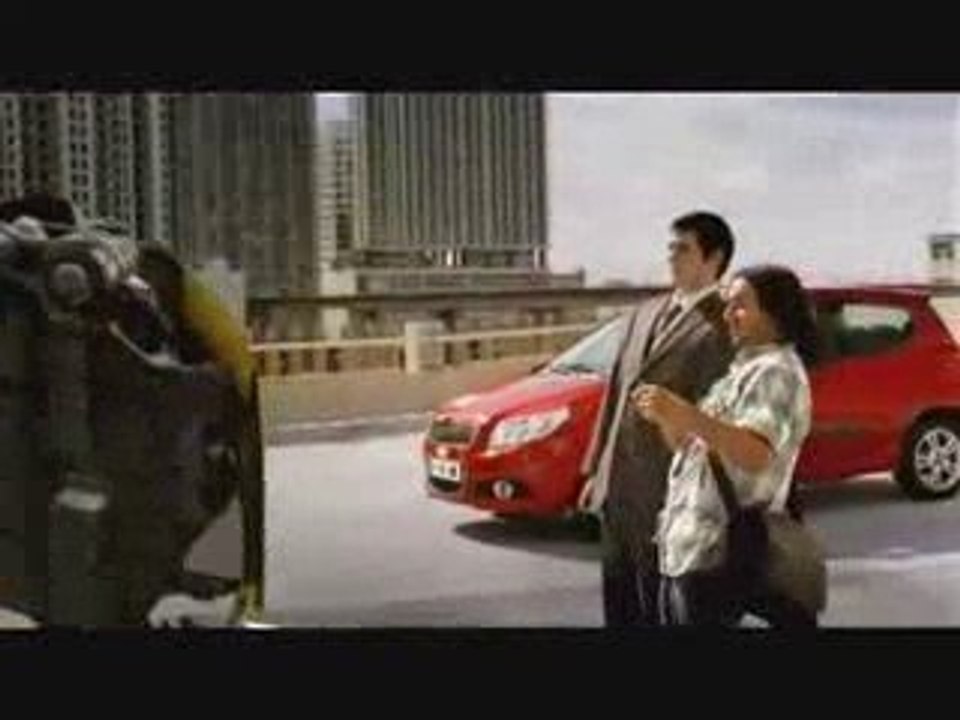 Pub Chevrolet aveo transformers