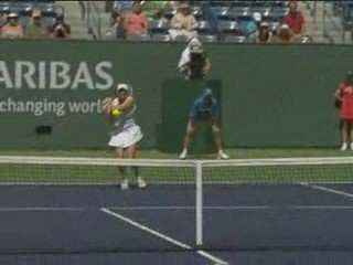 Tennis Indian wells Ivanovic en Demi Finale