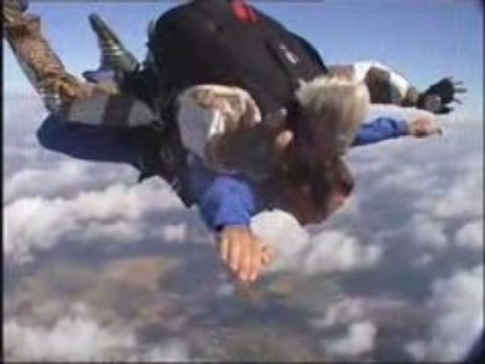 Saut tandem avec Lilou