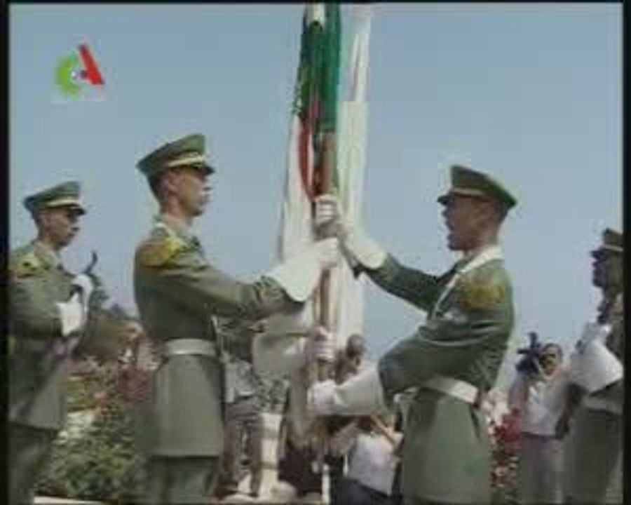 Algérie :Ecole interarmée (sortie promotion)