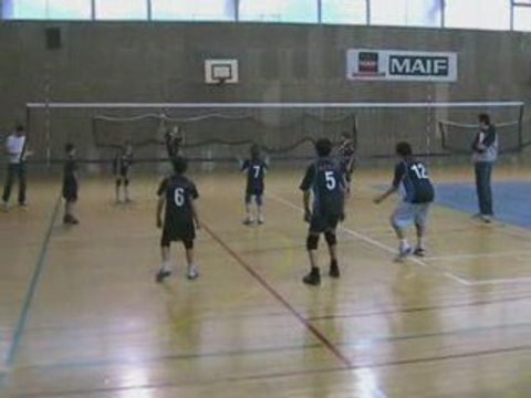 Volley benjamins Saint-Cloud 2 championnat départemental