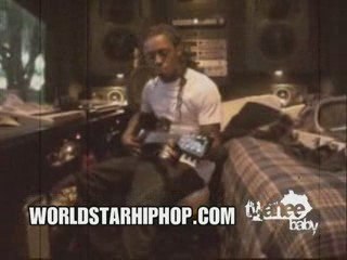 Lil Wayne Playing "Prom Queen" On Guitar In His Studio Room