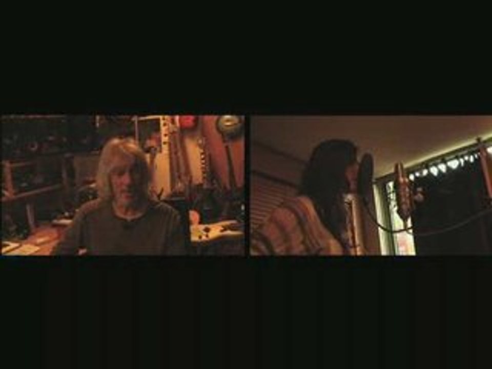 Joyce Jonathan (mymajorcompany) et Louis Bertignac en studio