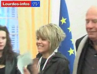 Audrey Santos Vice Championne du monde de ski de vitesse