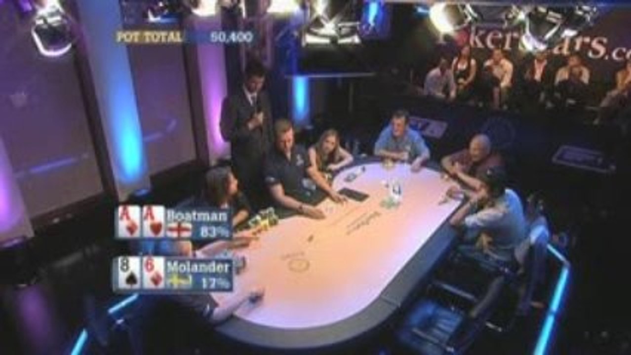 Poker EPT 3 Londres  Barny Boatman Picks Up Rockets