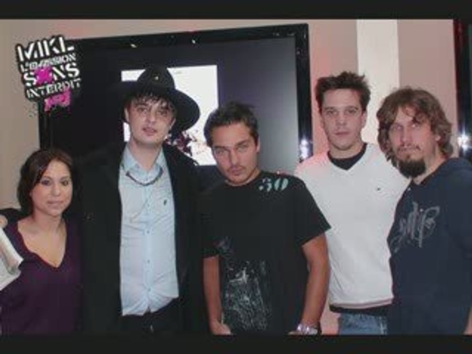 Peter Doherty surNRJ dansl'émissionssansinterdit