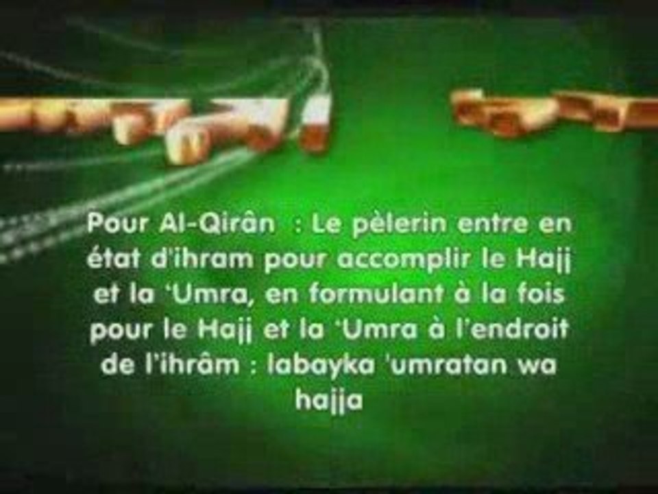 L'enseignement du Hajj Partie 5/8