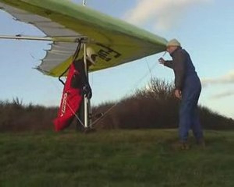 parapentes à st brieuc...Les deltistes sont motivés