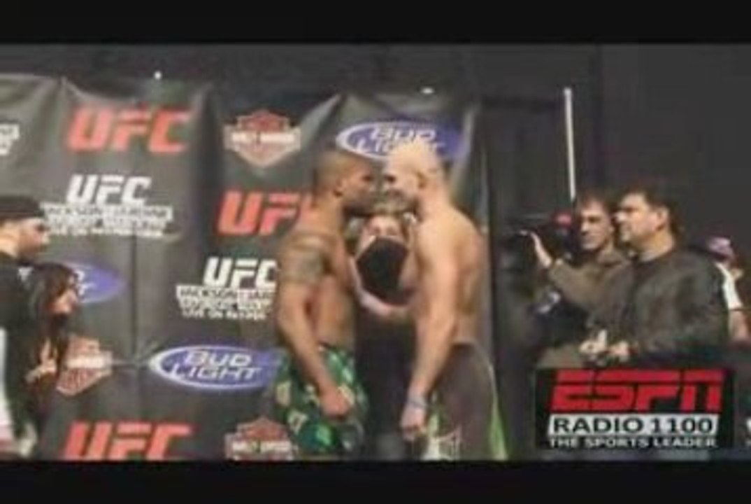 Rampage Jackson & Keith Jardine Weigh UFC 96