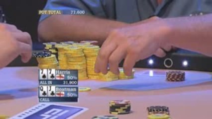 Poker EPT 3 Londres Sid Harris Pushes All In On Final Table