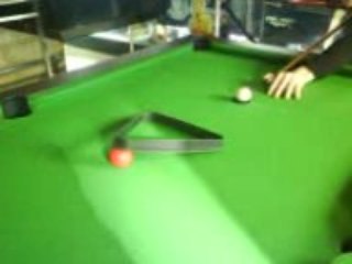 Alexis au billard - massée artistique