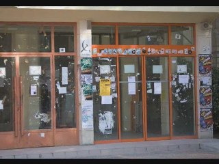 la fac de lettre d'Aix en Provence par les Jeunes Radicaux