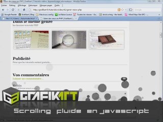 Tutoriel : Scrolling en Javascript
