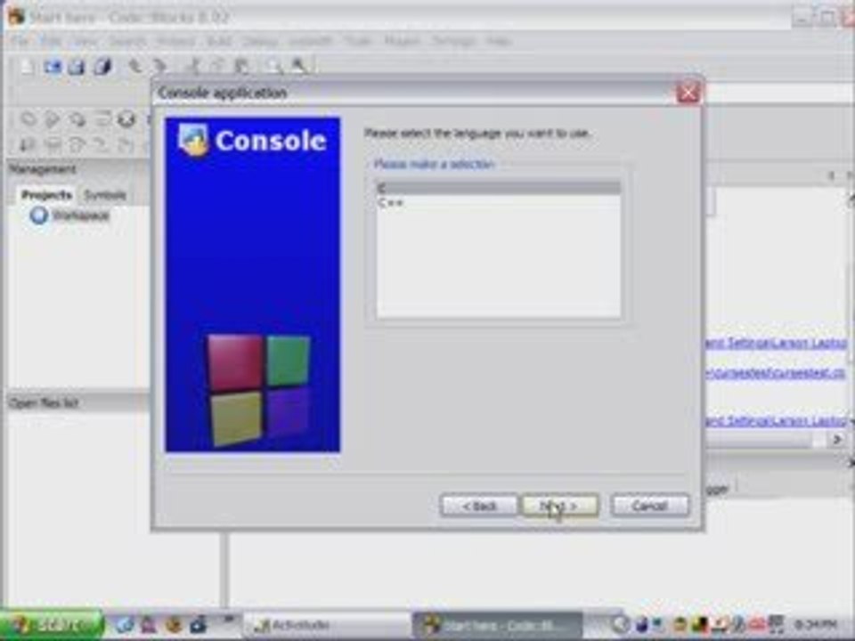 Tutoriel installation/utilisation de Code::Blocks (Windows)