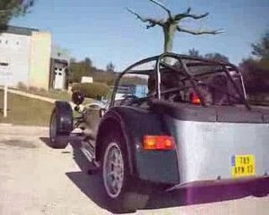 Essai caterham seven 7 mars 2009