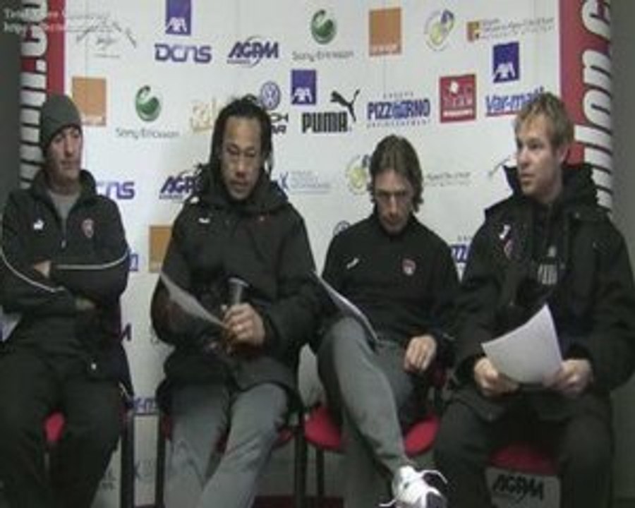 Point presse du Staff avant le match contre Bayonne