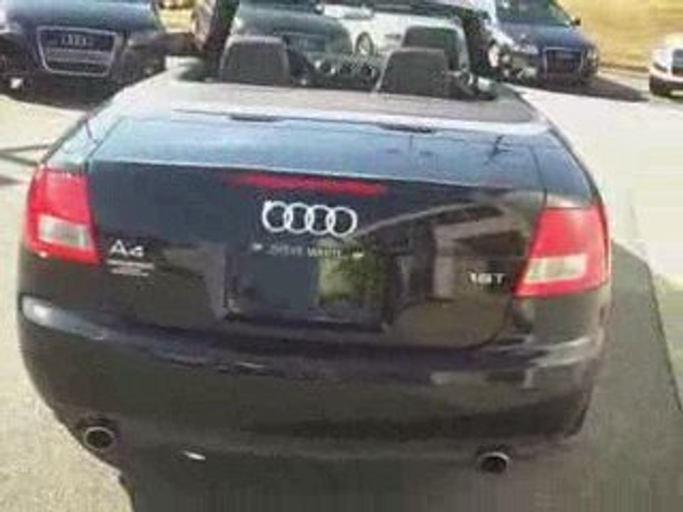 Top Down Audi A4 Sunny Greenville SC Steve White Cabriole...