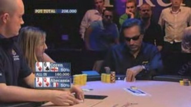 Poker EPT 3 Londres Vicky Coren Gets A Read