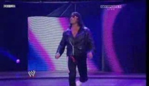 Charlie Haas imite Bret Hart