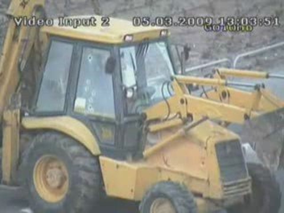 Bulldozer Attack  in Jerusalem [March 5 2009]
