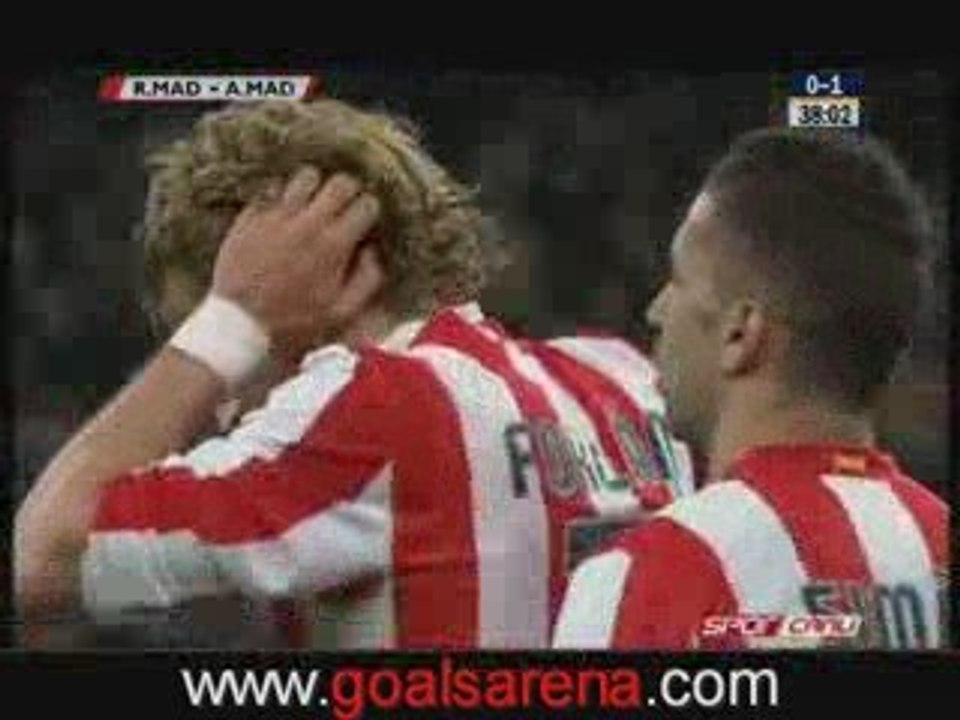 REAL MADRID 0-1 ATLETICO MADRID FORLAN