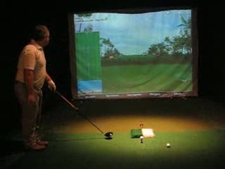 Laurent Golf indoor 6 mars 2009