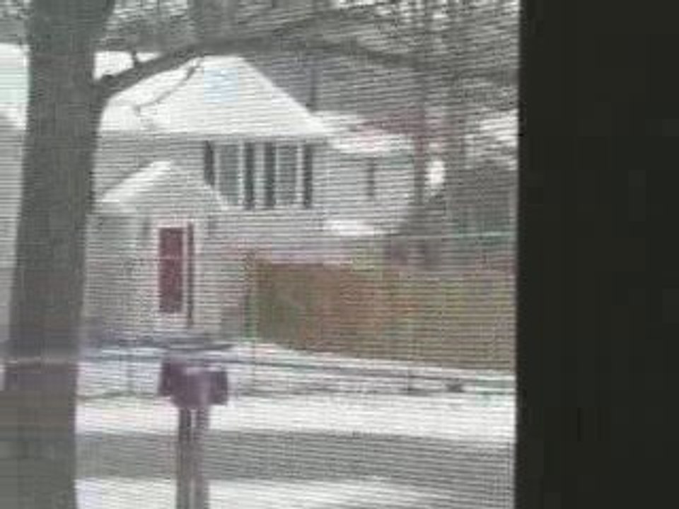 Outside my house