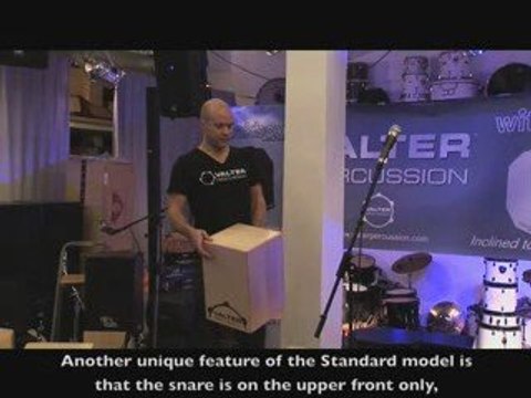 Valter Percussion Cajón Clinic pt. I - Standard Cajón