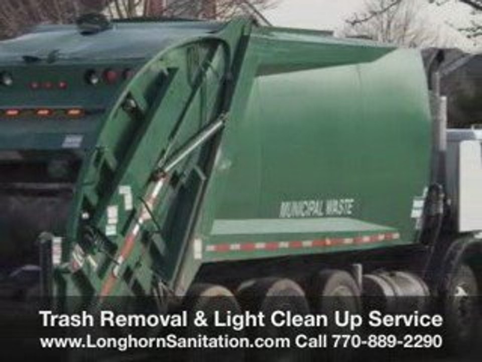 LONGHORNS SANITATION Trash Removal, Garbage Pick up, JUNK...
