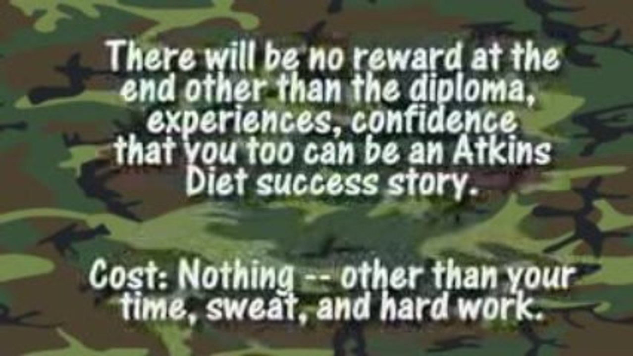 Atkins Diet Boot Camp