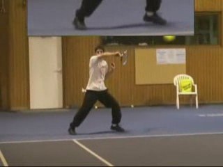 Coup droit - long de ligne