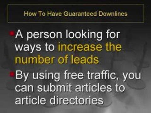 Guaranteed MLM Downlines