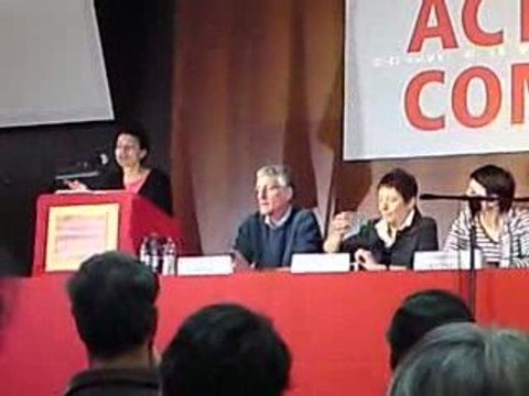 Meeting Nathalie Arthaud et Arlette Laguiller à Orleans 01