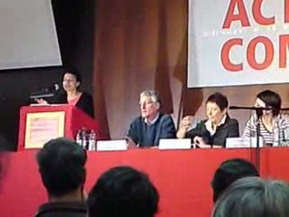 Meeting Nathalie Arthaud et Arlette Laguiller à Orleans 01